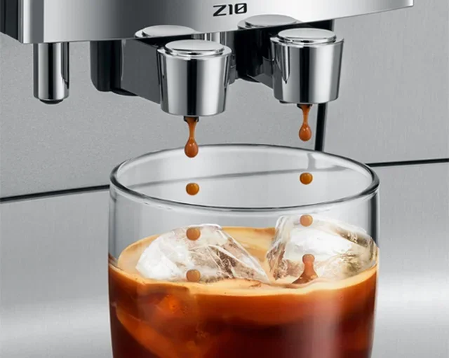 Macchina Caffè Automatica JURA Z10 White Aluminium EB con Smart Connect