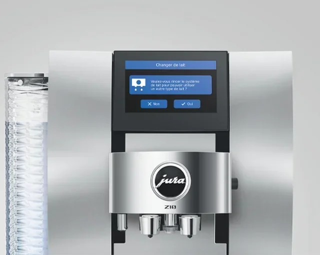 Macchina Caffè Automatica JURA Z10 White Aluminium EB con Smart Connect