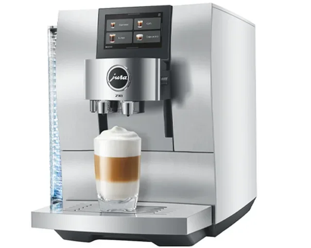 Macchina Caffè Automatica JURA Z10 White Aluminium EB con Smart Connect