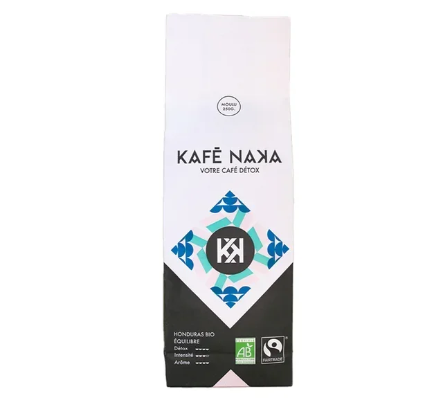 KAFE NAKA Méregtelenítő Bio Őrölt Kávé 250 g - Honduras
