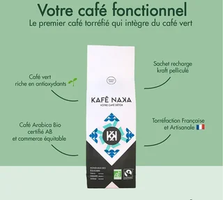 KAFE NAKA Méregtelenítő Bio Őrölt Kávé 250 g - Honduras