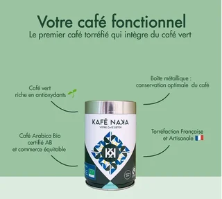 KAFE NAKA Organic Peru Detox - 250g Ground Coffee
