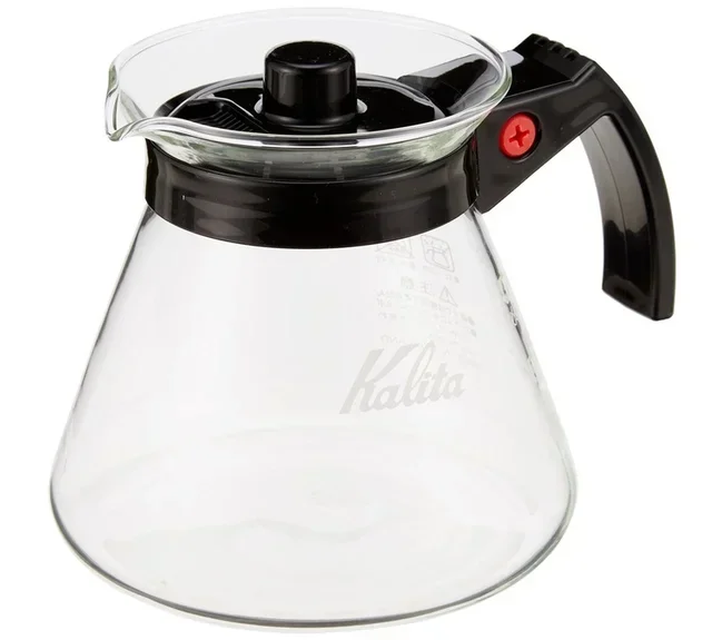 KALITA Glaskaraffe Slow Coffee 30 cl – Kunststoffgriff
