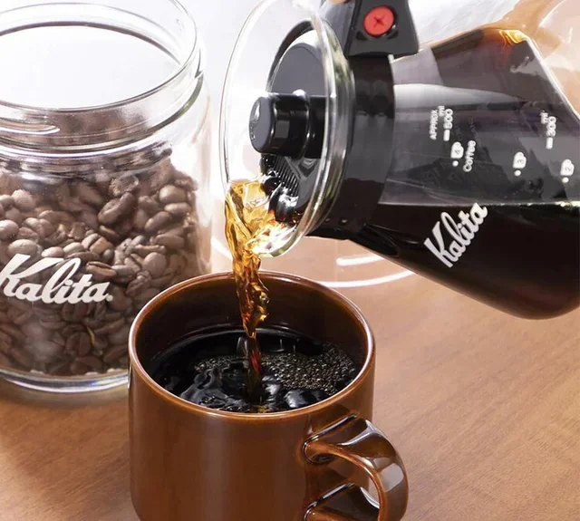 Caraffa in vetro KALITA con manico, 500 ml.