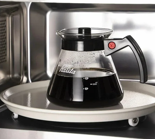 Caraffa in vetro KALITA con manico, 500 ml.