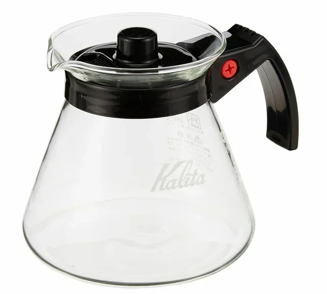 KALITA Glas-Karaffe mit Griff, 500 ml.