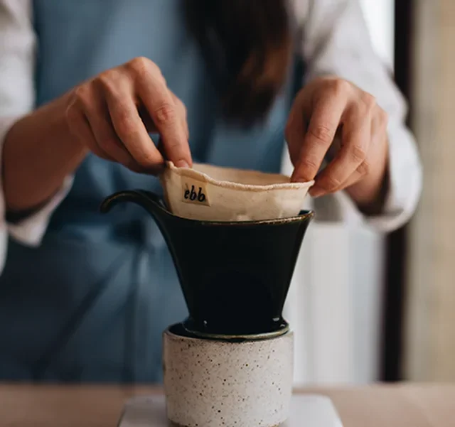 EBB Filtr materiałowy do Kalita Wave 185 – wielokrotnego użytku