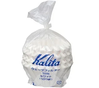 Kalita Wave KWF-185 White Paper Filters, Pack of 100