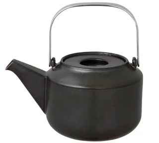 Théière Kinto Kyusu Noire 60 cl en Porcelaine