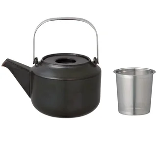 Théière Kinto Kyusu Noire 60 cl en Porcelaine