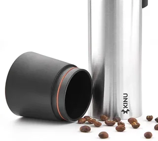 KINU M47 Simplicity Manuelle Kaffeemühle mit Transportkoffer