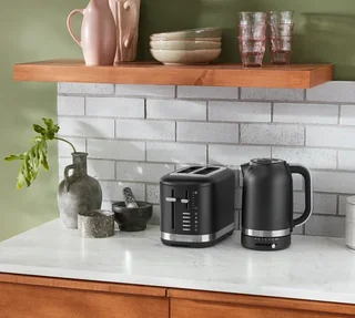 Kitchenaid 5KEK1701EBM Variable Temp Kettle 1.7L - Licorice Black