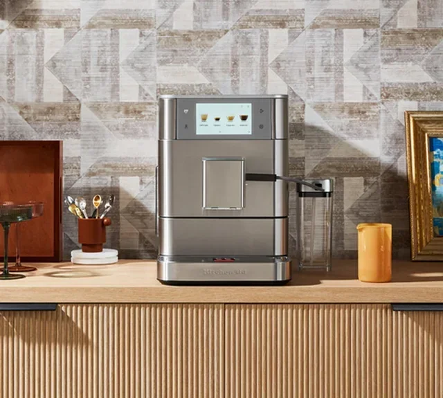 KITCHENAID 5KES8558 KF8 Bean-to-Cup Machine - Stainless Steel