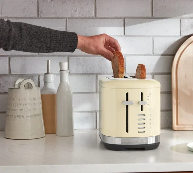 KitchenAid 5KMT2109EAC Тостер за 2 Кришке - Крема Боја