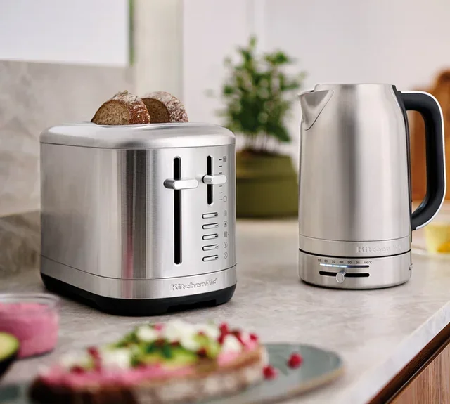 KitchenAid 5KMT2109ESX 2-viipaleen leivänpaahdin ruostumatonta terästä