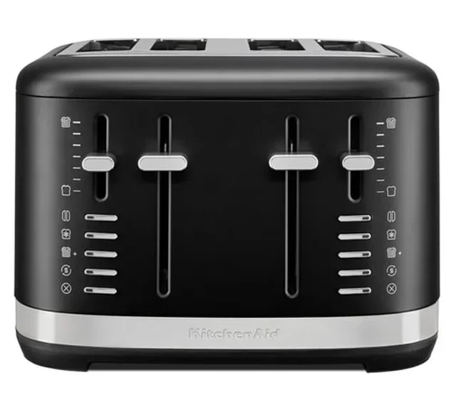 KitchenAid Black Licorice 4-Slice Toaster 5KMT4109EBM