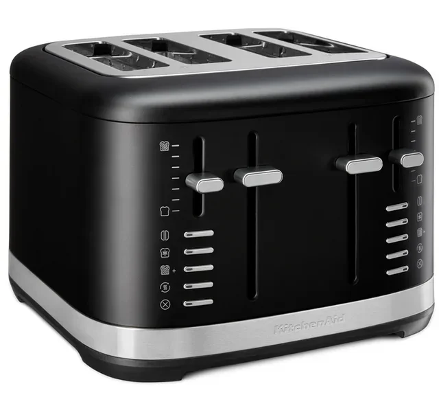 KitchenAid Musta Lakritsi 4-Viipaleen Leivänpaahdin 5KMT4109EBM