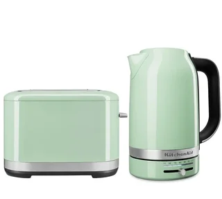 KitchenAid Breakfast Set - Kettle and Toaster in Pistachio Green