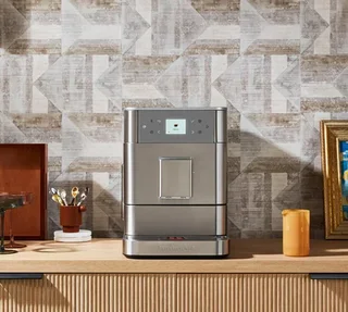 KITCHENAID KF6 5KES8556 Неръждаема Кафемелачка за Еспресо