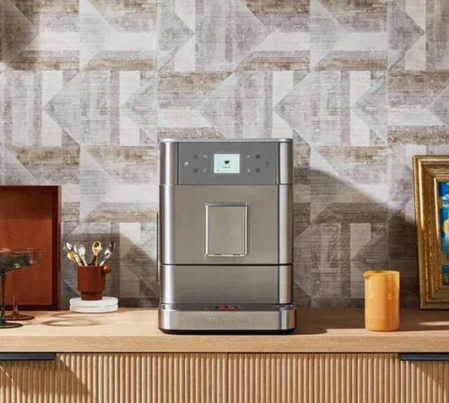 KITCHENAID KF6 5KES8556 Неръждаема Кафемелачка за Еспресо