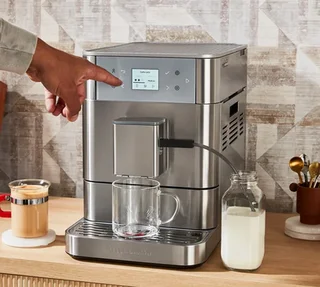 KITCHENAID KF6 5KES8556 Неръждаема Кафемелачка за Еспресо