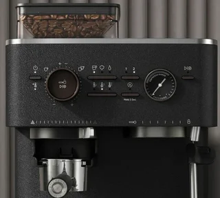 KITCHENAID Semi-Automatic Espresso Machine 5KES6551EBK - Truffle Black