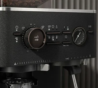KITCHENAID Semi-Automatic Espresso Machine 5KES6551EBK - Truffle Black