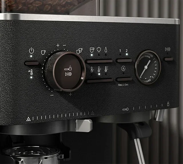 KITCHENAID Semi-Automatic Espresso Machine 5KES6551EBK - Truffle Black