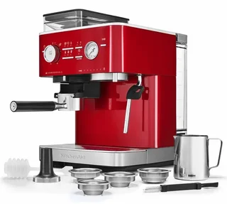 Ημιαυτόματη μηχανή εσπρέσο 5KES6551ECA, KITCHENAID, απόχρωση Pomme d'amour.