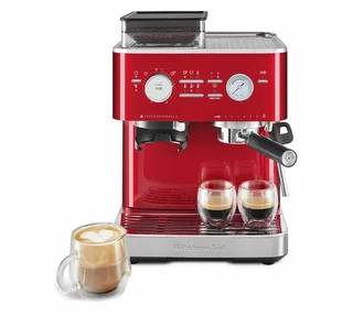Ημιαυτόματη μηχανή εσπρέσο 5KES6551ECA, KITCHENAID, απόχρωση Pomme d'amour.