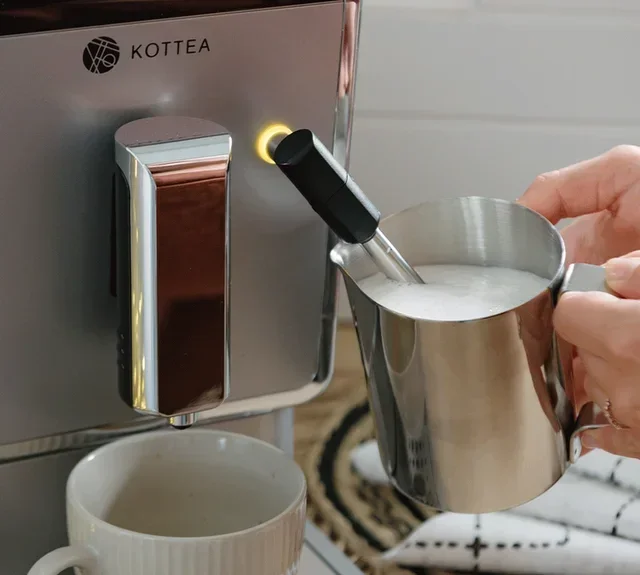 KOTTEA Espressima Silver CK307S.BV – Automatski aparat za espresso s parnom mlaznicom