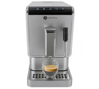 KOTTEA Espressima Silver CK307S.BV – Automatski aparat za espresso s parnom mlaznicom
