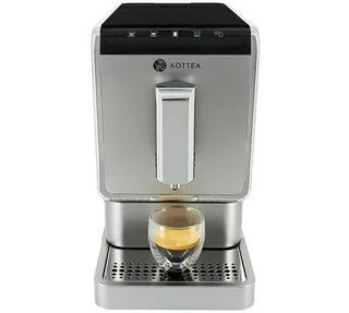 KOTTEA Espressima Silver CK307S - Espressomaskin med Kvern, 3 Års Garanti