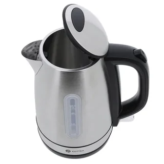Bouilloire KOTTEA KT101 1.7L inox pro + détartrant &amp; thé OFFERTS