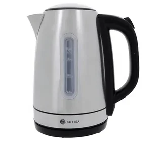 Bouilloire KOTTEA KT101 1.7L inox pro + détartrant &amp; thé OFFERTS