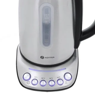Kottea KT102 Edelstahl-Wasserkocher Pro 1,7l + Entkalker &amp; Tee GRATIS