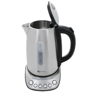 Kottea KT102 Edelstahl-Wasserkocher Pro 1,7l + Entkalker &amp; Tee GRATIS