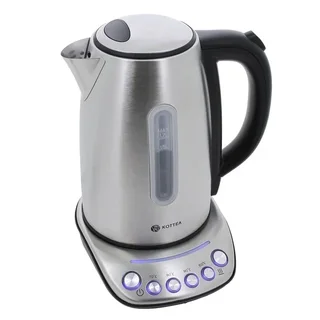 Kottea KT102 Edelstahl-Wasserkocher Pro 1,7l + Entkalker &amp; Tee GRATIS