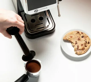 Macchina espresso KOTTEA Leonard CK130 acciaio inossidabile spazzolato