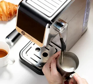 Macchina espresso KOTTEA Leonard CK130 acciaio inossidabile spazzolato