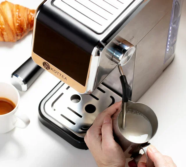 Macchina espresso KOTTEA Leonard CK130 acciaio inossidabile spazzolato