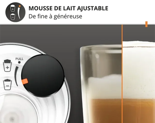 Macchina caffè automatica KRUPS Sensation Latte M85 Grigio - EA912HF1