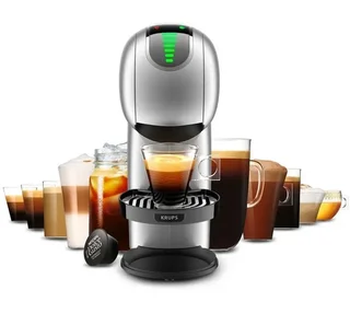 Dolce Gusto Krups Kaffetrakter - Genio S Touch YY4443FD Sølv + Tilbud