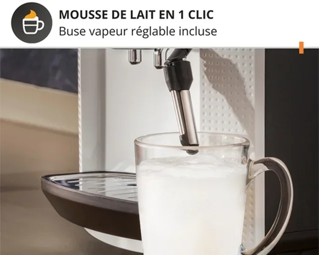 Macchina da caffè espresso Krups Essential bianca EA810570