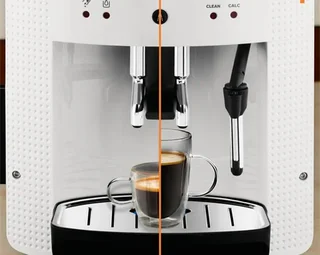 Macchina da caffè espresso Krups Essential bianca EA810570