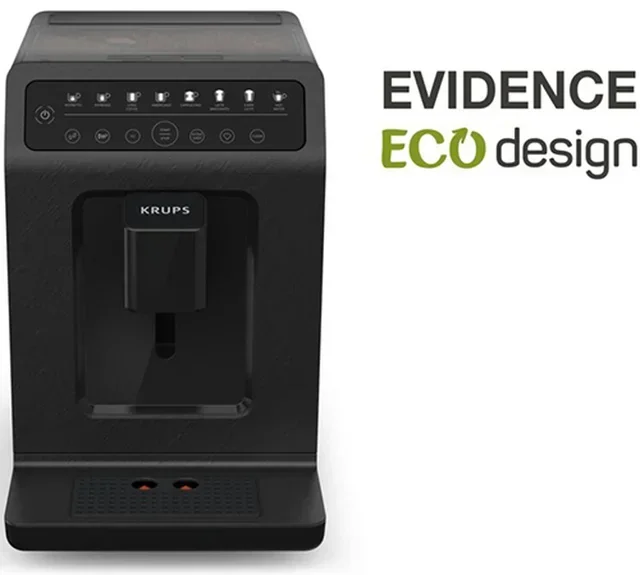 Macinacaffè Espresso KRUPS Evidence Eco Design Nero EA897B10