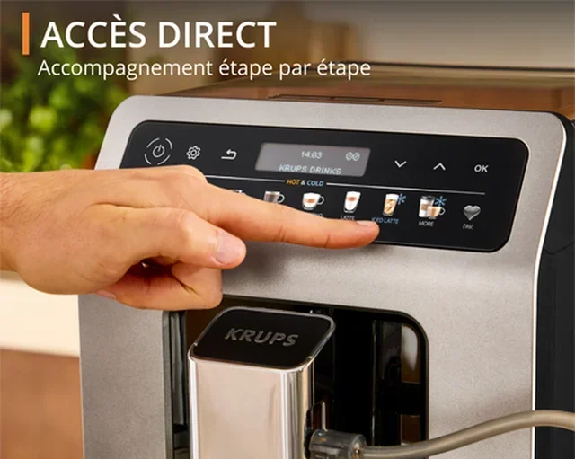 KRUPS Evidence Hot&amp;Cold EA898DF1 - Grigio