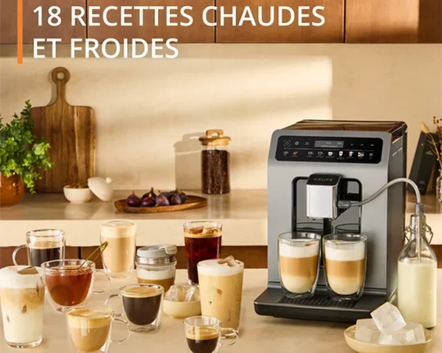 KRUPS Evidence Hot&amp;Cold EA898DF1 - Grigio