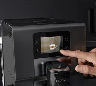 Macchina da Caffè Automatica KRUPS Intuition Preference + EA875U10 - Nero