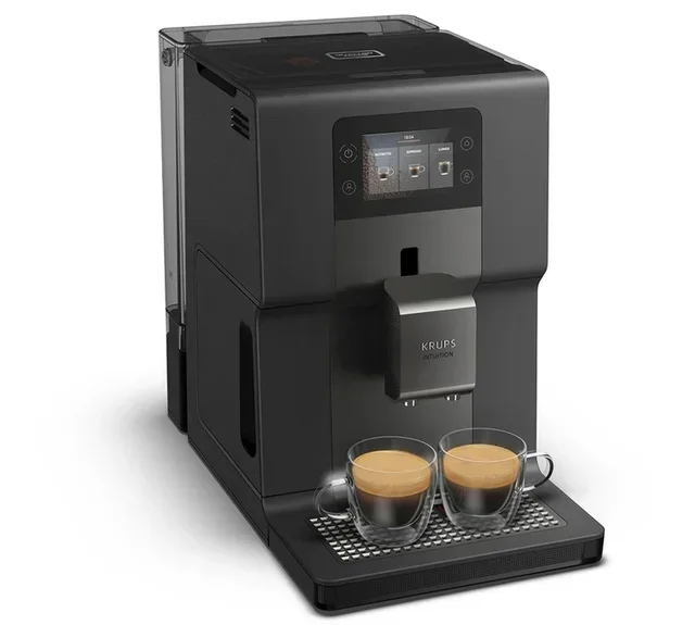 Macchina da Caffè Automatica KRUPS Intuition Preference + EA875U10 - Nero